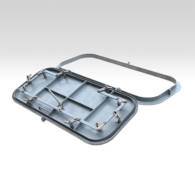 Windbeständige, wetterfeste Stahltür 