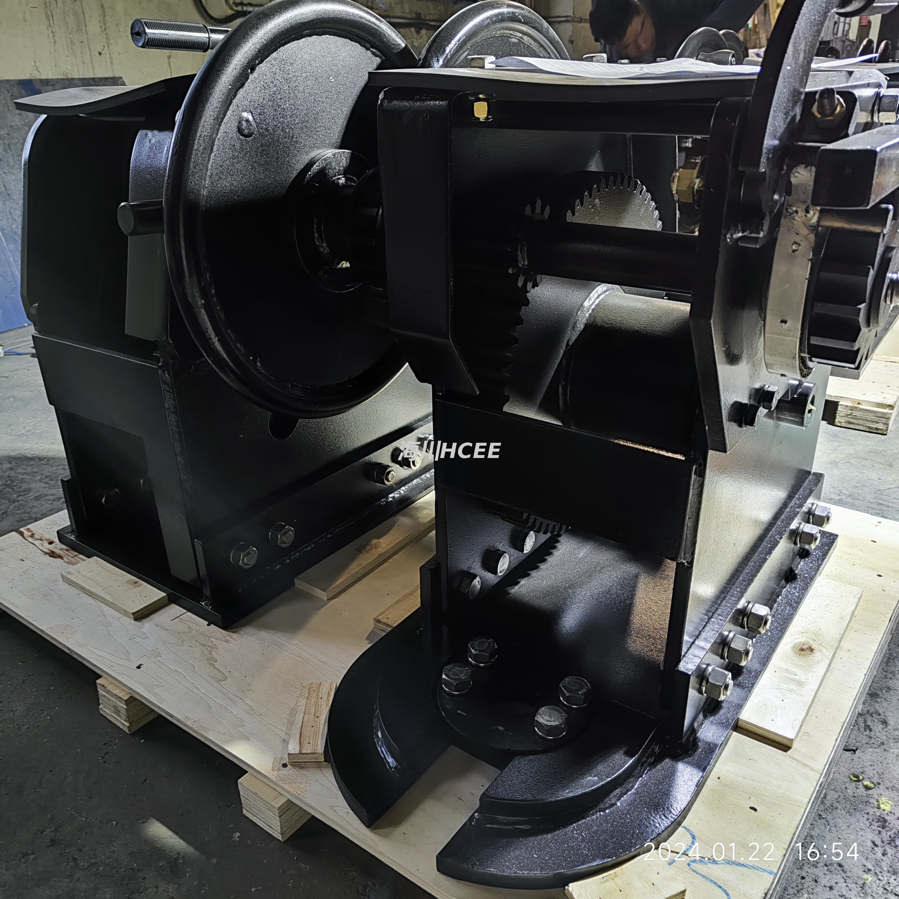40 Tonnen Niederprofil D-Ring Mount Winch